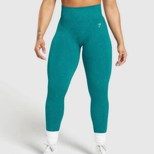 NWT Gymshark Adapt Fleck Seamless Leggings - Teal High-Waisted Leggings